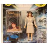Star Trek Holodeck Series Vintage Play Mates Skybox Dr. Beverly Crusher W/Collector Card New Sealed