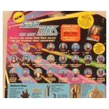 Star Trek Next Generation Vintage Play Mates Skybox Captain Scott W/Collector Card New Sealed