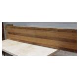 Flexible Paris Wood Toboggan. Snow Sled Adults & Kids Approx. 8 Ft Long X 17 Inch Long In Great Condition