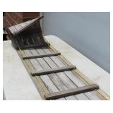 Flexible Wood Toboggan. Snow Sled Adults & Kids Approx. 6 Ft Long X 17 Inch Long