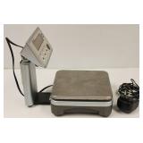 Digital Portion Control Scale NSF Certified w/ Removable Platform, San Jamar SCDGPCM13 Escali 13 lb