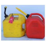 5 Gallon Gas Containers Lot of 2