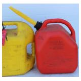 5 Gallon Gas Containers Lot of 2