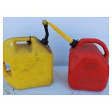 5 Gallon Gas Containers Lot of 2