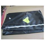 NEW Vinyl Tarp - 10' x 12' Black / White Vinyl tarp - 7 oz. Lightweight Duty