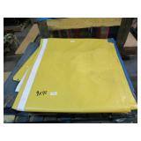 9′ x 46′ 15 oz. Black Vinyl Tarp w/ Advertisement – Reused Billboard – 15 mil Lightweight Duty - A Grade