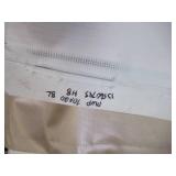 10′ x 20′ 9 oz. White Vinyl Tarp w/ Advertisement – Reused Billboard – 9 mil Lightweight Duty - A Grade