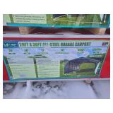 FUTURE All Steel Garage Carport 20'x30' (FT-ZP20)