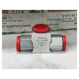 Vonberg Hydraulics High Pressure In Line Shuttle Valves
