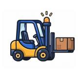 Forklift Available for Loading
