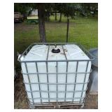 Y - IBC Tote - Plastic Tank in Metal Cage