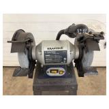 1 - Bench Grinder - Kraftech 241-1405 6 in With Stand