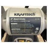1 - Bench Grinder - Kraftech 241-1405 6 in With Stand