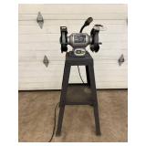 1 - Bench Grinder - Kraftech 241-1405 6 in With Stand