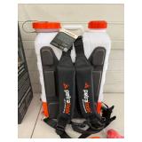 1 - Battery Powered Backpack Sprayer - PetraTools HD4000 With Charger & Accessories
