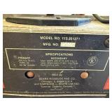 1 - Arc Welder - Sears Craftsman Dual Range 230 Amp Model 113.201371