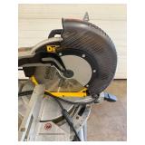 1 - Miter Saw - DeWalt DW715 12" Compound Miter Saw on Ridgid MS-UV Stand
