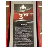 1 - Floor Jack - Jack Boss Aluminum Steel 3 Ton