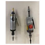 Pneumatic Die Grinders - Central Pneumatic & Milwaukee (Lot of 2)