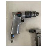 Air Drills - Central Pneumatic & Mark Air Tool (Lot of 2)