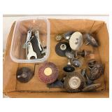 Angle Grinder Accessories - 3M SandBlaster, Chief CH2AC & Assorted Abrasives Mixed Lot