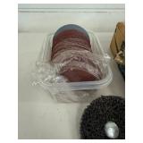 Angle Grinder Accessories - 3M SandBlaster, Chief CH2AC & Assorted Abrasives Mixed Lot