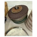 Angle Grinder Accessories - 3M SandBlaster, Chief CH2AC & Assorted Abrasives Mixed Lot