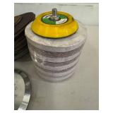 Angle Grinder Accessories - 3M SandBlaster, Chief CH2AC & Assorted Abrasives Mixed Lot