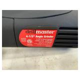 Corded Angle Grinder - Drill Master 69645 4-1/2 Inch 120VAC 4.3A