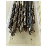 Drill Bits - Assorted Twist & Spade Bit Set in 3 Cases
