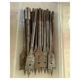 Drill Bits - Assorted Twist & Spade Bit Set in 3 Cases