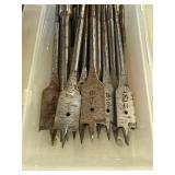 Drill Bits - Assorted Twist & Spade Bit Set in 3 Cases