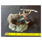 Collectible Figurine Set - Franklin Mint American Indian Heritage Foundation (Lot of 3)