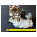 Collectible Figurine Set - Franklin Mint American Indian Heritage Foundation (Lot of 3)