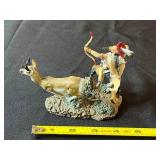 Collectible Figurine Set - Franklin Mint American Indian Heritage Foundation (Lot of 3)