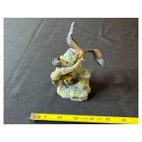 Collectible Figurines - Franklin Mint Native American Heritage Foundation Apache/Mustang (Lot of 2)