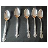 Stainless Flatware Set - Ekco Eterna Featuring "Sandra Jeanne" Pattern