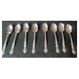 Stainless Flatware Set - Ekco Eterna Featuring "Sandra Jeanne" Pattern