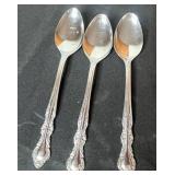 Stainless Flatware Set - Ekco Eterna Featuring "Sandra Jeanne" Pattern