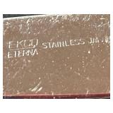 Stainless Flatware Set - Ekco Eterna Featuring "Sandra Jeanne" Pattern
