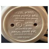 Kitchen Appliances - Regal IK7450 Mill, Rival SC-11 Slow Cooker & Pampered Chef Chopper (Lot of 3)