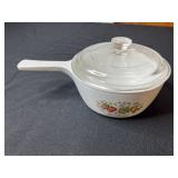 Corning Ware Bakeware -  Nesting "Spice of Life" Dish Set & Sauce Pan (Lot of 6)