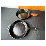 Cast Iron Skillets - Lodge (Lot of 2)