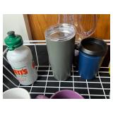 Drinkware Mixed Lot - Coffee Mugs, Tumblers, Pitcher & Bean Bowls