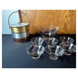 Serving Bowl Set - Munchies Glass & Ice Bucket