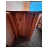 Pine Log Dresser - 3 Drawer Rustic 38 X 24 X 46 in