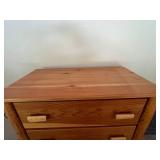 Pine Log Dresser 5-Drawer 56 X 40 X 21 in