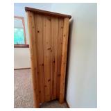 Pine Log Dresser 5-Drawer 56 X 40 X 21 in