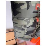 Camouflage Faux Fur-Lined Jacket Size XL