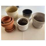 Ceramic Planters Assorted Mixed Lot